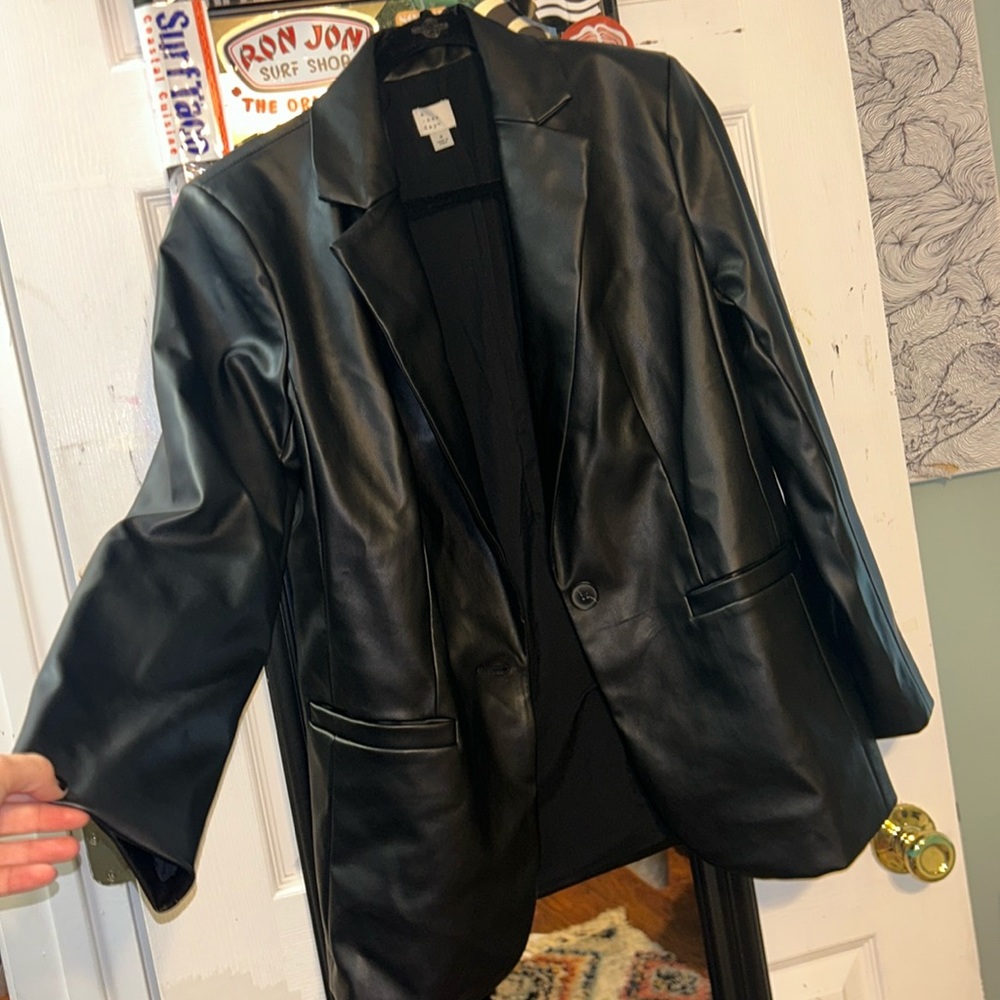 Leather jacket